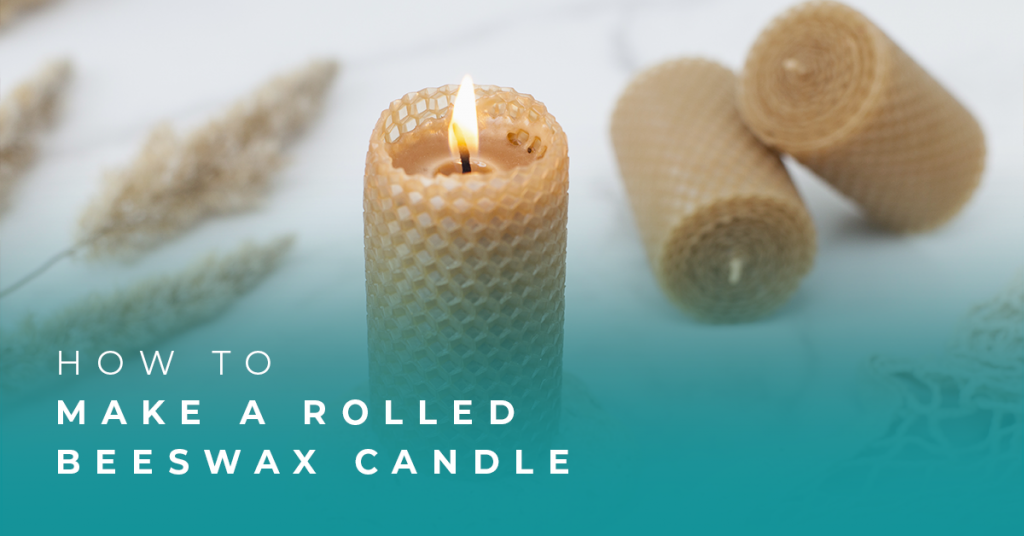 Making Candles with Beeswax sheets 